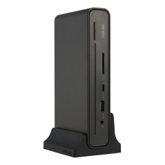 ASUS Triple Display USB-C Dock Duo DC301 Cablato Nero