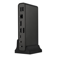 ASUS Triple Display USB-C Dock Duo DC301 Cablato Nero
