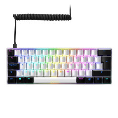 Sharkoon SGK50 S4 tastiera Gaming USB QWERTY Italiano Bianco
