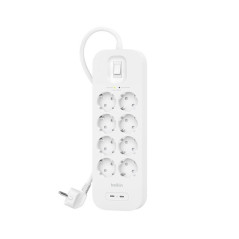 Belkin SRB004VF2M Bianco 8 presa(e) AC 2 m