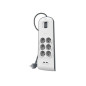 Belkin BSV604VF2M-V2 protezione da sovraccarico Grigio, Bianco 6 presa(e) AC Belkin BSV604VF2M-V2 protezione da sovraccarico Grigio, Bianco 6 presa(e) AC