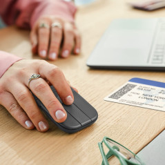 Logitech Mobi Fold mouse Viaggio Ambidestro RF senza fili + Bluetooth Ottico 4000 DPI