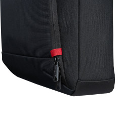Targus EcoSmart 40,6 cm (16") Valigetta ventiquattrore Nero, Rosso