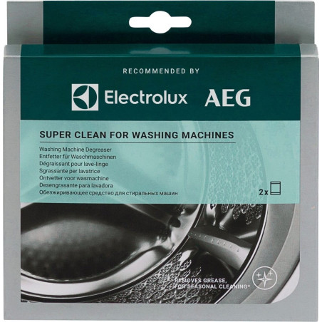 Electrolux Accessori Lavatrice Classe Sgrassante Per Lavatrice. 2 Confezioni Da 50G M2WCP051
