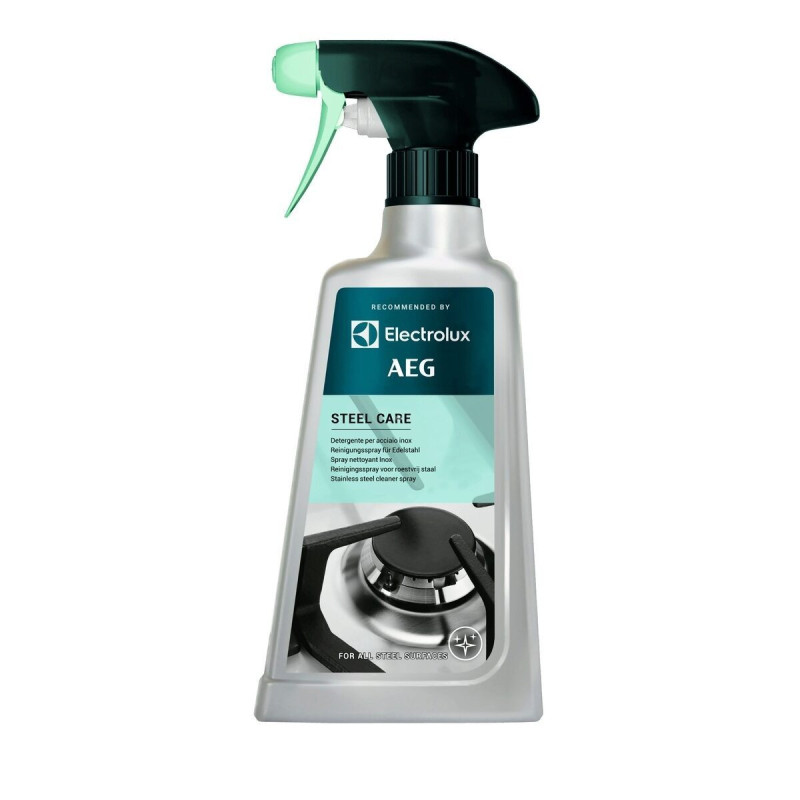 Electrolux Accessori Piano Steel Care Spray. Formula Extra Delicata Per Lucidare Tutte Le Superfici In Acciaio Inossidabile. Electrolux Accessori Piano Steel Care Spray. Formula Extra Delicata Per Lucidare Tutte Le Superfici In Acciaio Inossidabile.