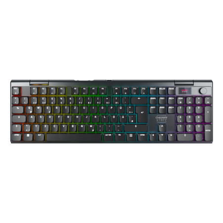 CHERRY XTRFY MX 10.1 Wireless tastiera Gaming USB + RF Wireless + Bluetooth QWERTZ Tedesco Nero