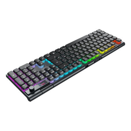 CHERRY XTRFY MX 10.1 Wireless tastiera Gaming USB + RF Wireless + Bluetooth QWERTY Nordic Nero