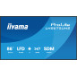 iiyama LH8675UHS-B2AG visualizzatore di messaggi Pannello piatto per segnaletica digitale 2,17 m (85.6") LCD Wi-Fi 500 cd/m² 4K