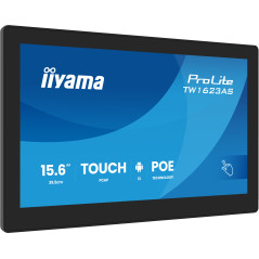 iiyama TW1623AS-B3P Monitor PC 39,6 cm (15.6") 1920 x 1080 Pixel Full HD LED Touch screen Nero