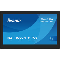 iiyama TW1623AS-B3P Monitor PC 39,6 cm (15.6") 1920 x 1080 Pixel Full HD LED Touch screen Nero