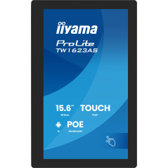 iiyama TW1623AS-B3P Monitor PC 39,6 cm (15.6") 1920 x 1080 Pixel Full HD LED Touch screen Nero