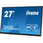 iiyama ProLite T2755MSC-B1 Monitor PC 68,6 cm (27") 1920 x 1080 Pixel Full HD LED Touch screen Da tavolo Nero iiyama ProLite T2755MSC-B1 Monitor PC 68,6 cm (27") 1920 x 1080 Pixel Full HD LED Touch screen Da tavolo Nero