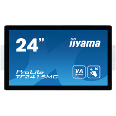 iiyama ProLite TF2415MC-B2 Monitor PC 60,5 cm (23.8") 1920 x 1080 Pixel Full HD LED Touch screen Multi utente Nero