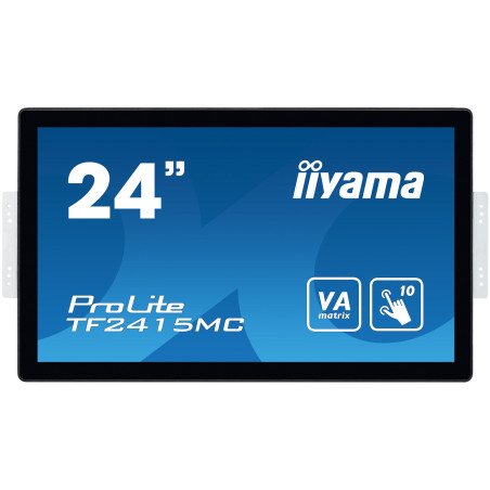 iiyama ProLite TF2415MC-B2 Monitor PC 60,5 cm (23.8") 1920 x 1080 Pixel Full HD LED Touch screen Multi utente Nero