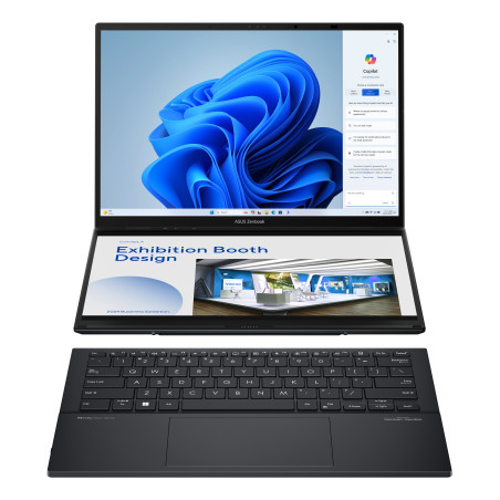 ASUS Zenbook Duo OLED UX8406MA-PZ286W Intel Core Ultra 7 155H Ibrido (2 in 1) 35,6 cm (14") Touch screen 3K 16 GB LPDDR5x-SDRAM