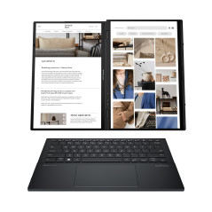ASUS Zenbook Duo OLED UX8406MA-PZ286W Intel Core Ultra 7 155H Ibrido (2 in 1) 35,6 cm (14") Touch screen 3K 16 GB LPDDR5x-SDRAM