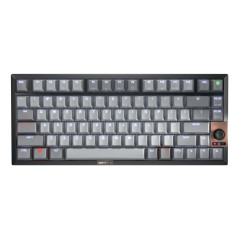 CHERRY KW 300 MX tastiera Casa USB + Bluetooth QWERTY Inglese US Nero, Rame, Grigio
