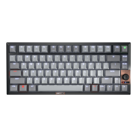 CHERRY KW 300 MX tastiera Casa USB + Bluetooth QWERTY Inglese US Nero, Rame, Grigio