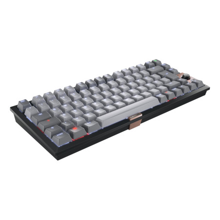 CHERRY KW 300 MX tastiera Casa USB + Bluetooth QWERTY Inglese US Nero, Rame, Grigio