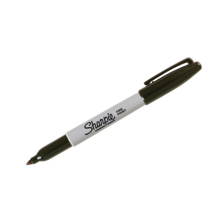 Sharpie Fine evidenziatore 24 pz Punta sottile Nero