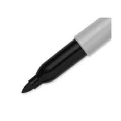 Sharpie Fine evidenziatore 24 pz Punta sottile Nero