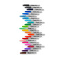 Sharpie Fine evidenziatore 24 pz Punta sottile Nero Sharpie Fine evidenziatore 24 pz Punta sottile Nero