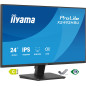 iiyama ProLite X2493HSU-B1 Monitor PC 60,5 cm (23.8") 1920 x 1080 Pixel Full HD LED Nero iiyama ProLite X2493HSU-B1 Monitor PC 60,5 cm (23.8") 1920 x 1080 Pixel Full HD LED Nero