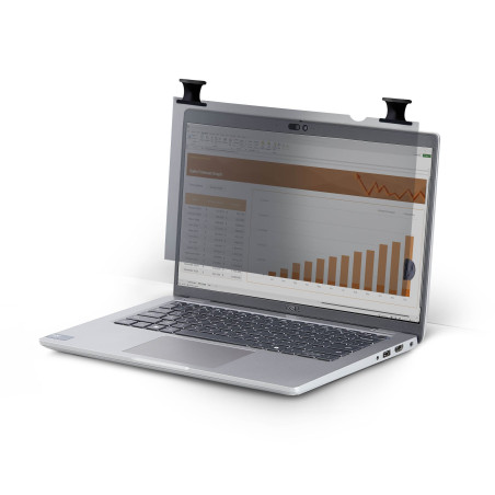 StarTech.com Filtro Privacy Luminoso da 14” 16 9 con Supporto Touch, Schermo Privacy Ribaltabile Antiriflesso, Trasmittanza