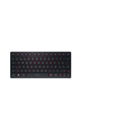 CHERRY KW 9200 MINI tastiera Universale USB + RF Wireless + Bluetooth QWERTY Spagnolo Nero
