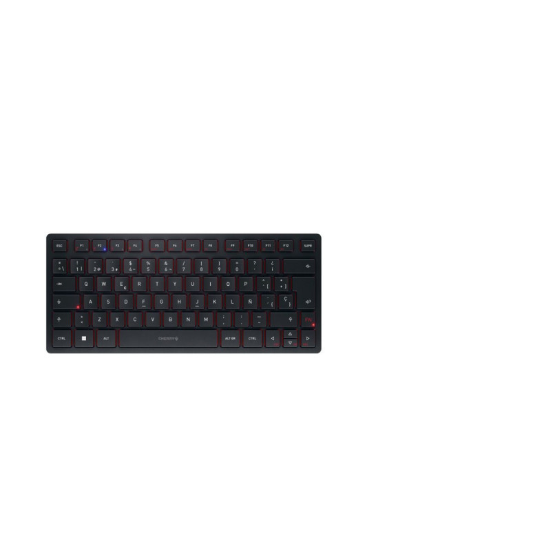 CHERRY KW 9200 MINI tastiera Universale USB + RF Wireless + Bluetooth QWERTY Spagnolo Nero CHERRY KW 9200 MINI tastiera Universale USB + RF Wireless + Bluetooth QWERTY Spagnolo Nero