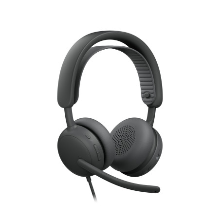 Logitech Zone Wired 2 Auricolare Cablato A Padiglione Musica e Chiamate USB Type-C / USB Type-A Grafite