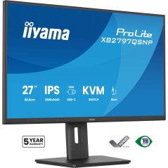 iiyama ProLite XB2797QSNP-B1 Monitor PC 68,6 cm (27") 2560 x 1440 Pixel Quad HD LCD Nero