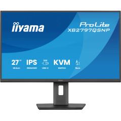iiyama ProLite XB2797QSNP-B1 Monitor PC 68,6 cm (27") 2560 x 1440 Pixel Quad HD LCD Nero
