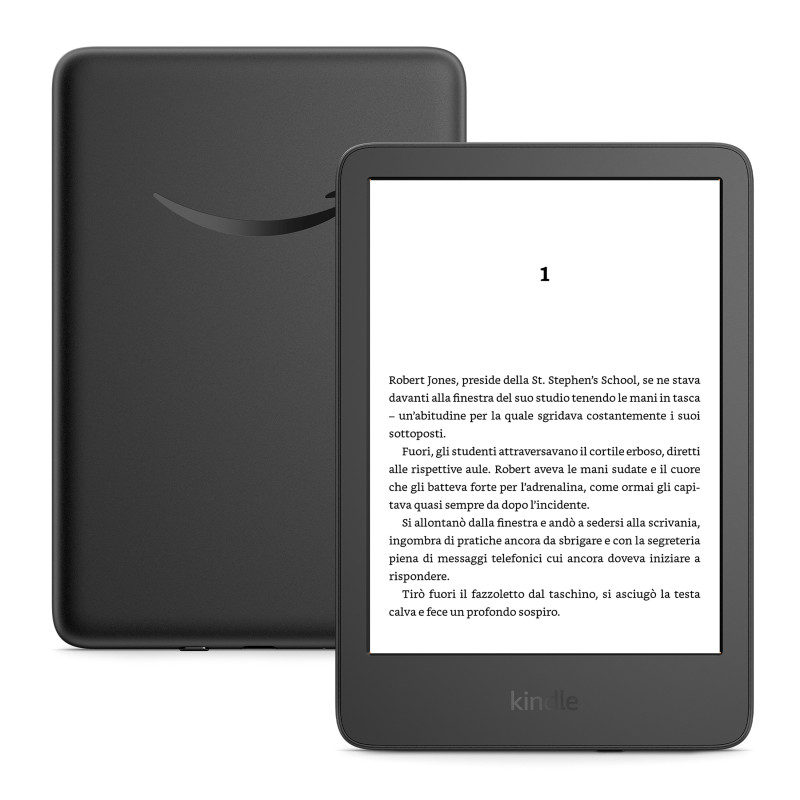 Amazon Nuovo Kindle (16 GB) | Con pubblicità | Nero Amazon Nuovo Kindle (16 GB) | Con pubblicità | Nero