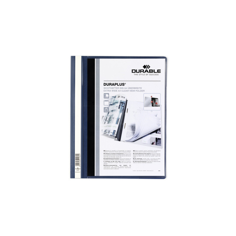 Durable 2579-07 cartellina con fermafoglio Blu Durable 2579-07 cartellina con fermafoglio Blu