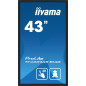 iiyama TF4339AS-B1AG Monitor PC 108 cm (42.5") 3840 x 2160 Pixel 4K Ultra HD LED Touch screen Nero iiyama TF4339AS-B1AG Monitor PC 108 cm (42.5") 3840 x 2160 Pixel 4K Ultra HD LED Touch screen Nero
