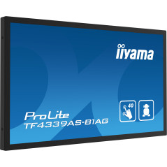 iiyama TF4339AS-B1AG Monitor PC 108 cm (42.5") 3840 x 2160 Pixel 4K Ultra HD LED Touch screen Nero