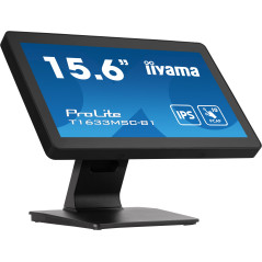 iiyama ProLite T1633MSC-B1 Monitor PC 39,6 cm (15.6") 1920 x 1080 Pixel Full HD LCD Touch screen Nero