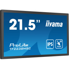 iiyama TF2238MSC-B1 Monitor PC 53,3 cm (21") 1920 x 1080 Pixel Full HD LED Touch screen Nero