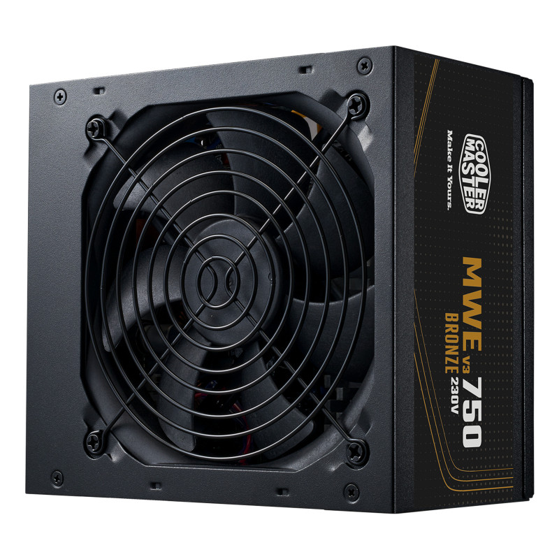 Cooler Master MWE Bronze 750 V3 230V alimentatore per computer 750 W 24-pin ATX ATX Nero Cooler Master MWE Bronze 750 V3 230V alimentatore per computer 750 W 24-pin ATX ATX Nero