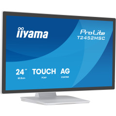 iiyama T2452MSC-W2AG Monitor PC 61 cm (24") 1920 x 1080 Pixel Full HD LED Touch screen Bianco
