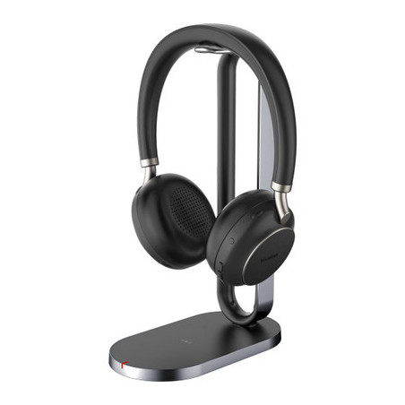 Yealink BH76 Auricolare Wireless A Padiglione Musica e Chiamate USB tipo A Bluetooth Base di ricarica Nero