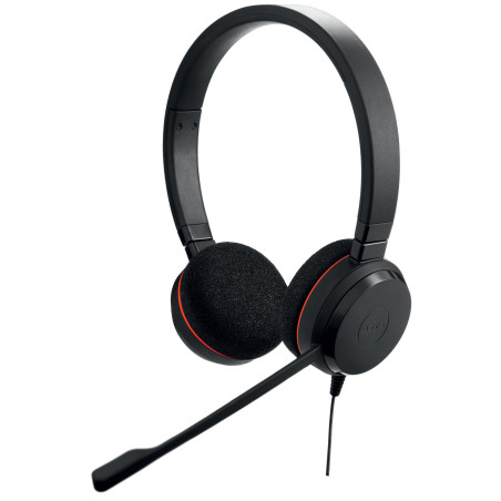 Jabra Evolve 20 Auricolare Cablato A Padiglione Ufficio USB tipo-C Nero