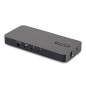 StarTech.com Hub Thunderbolt 5 a 4 Porte con KVM Thunderbolt Share, 80/120Gbps, Multi-Monitor 8K, PD 140W, USB-A 10Gbps, TB4 /