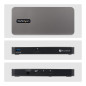 StarTech.com Hub Thunderbolt 5 a 4 Porte con KVM Thunderbolt Share, 80/120Gbps, Multi-Monitor 8K, PD 140W, USB-A 10Gbps, TB4 /