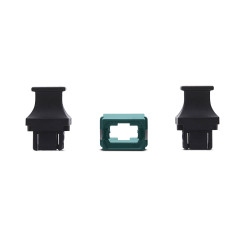 StarTech.com Accoppiatore MPO MTP, Adattatore per Fibra Multimodale OM3 OM4 MPO, Key Up-Key Down, Giunto Fibra Ottica