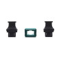 StarTech.com Accoppiatore MPO/MTP, Adattatore per Fibra Multimodale OM3/OM4 MPO, Key Up-Key Down, Giunto Fibra Ottica