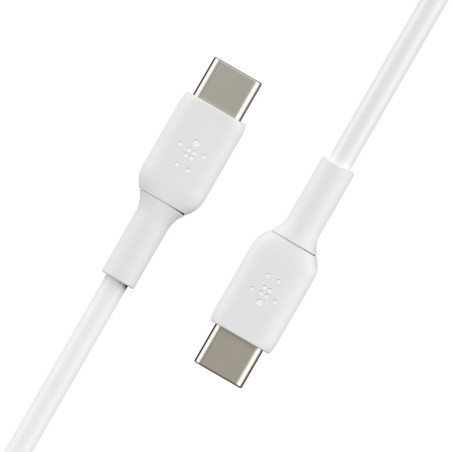 Belkin CAB003BT2MWH cavo USB 2 m USB C Bianco
