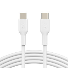 Belkin CAB003BT2MWH cavo USB 2 m USB C Bianco