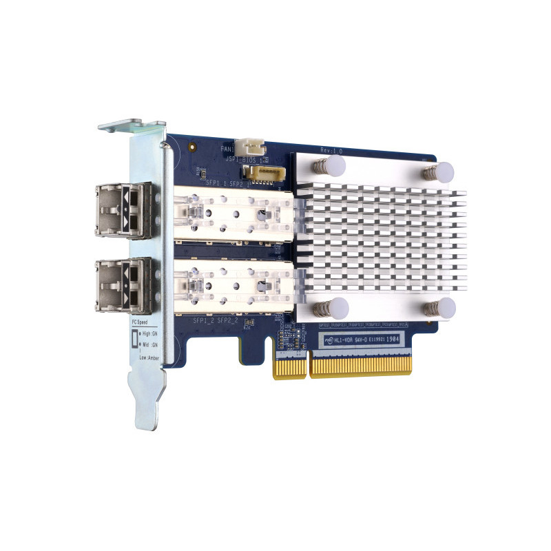 QNAP QXP-16G2FC scheda di rete e adattatore Interno Fibra 14025 Mbit/s QNAP QXP-16G2FC scheda di rete e adattatore Interno Fibra 14025 Mbit/s